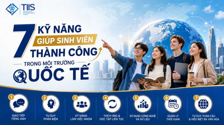 7 Kỹ Năng Giúp Sinh Viên Thành Công Trong Môi Trường Quốc Tế