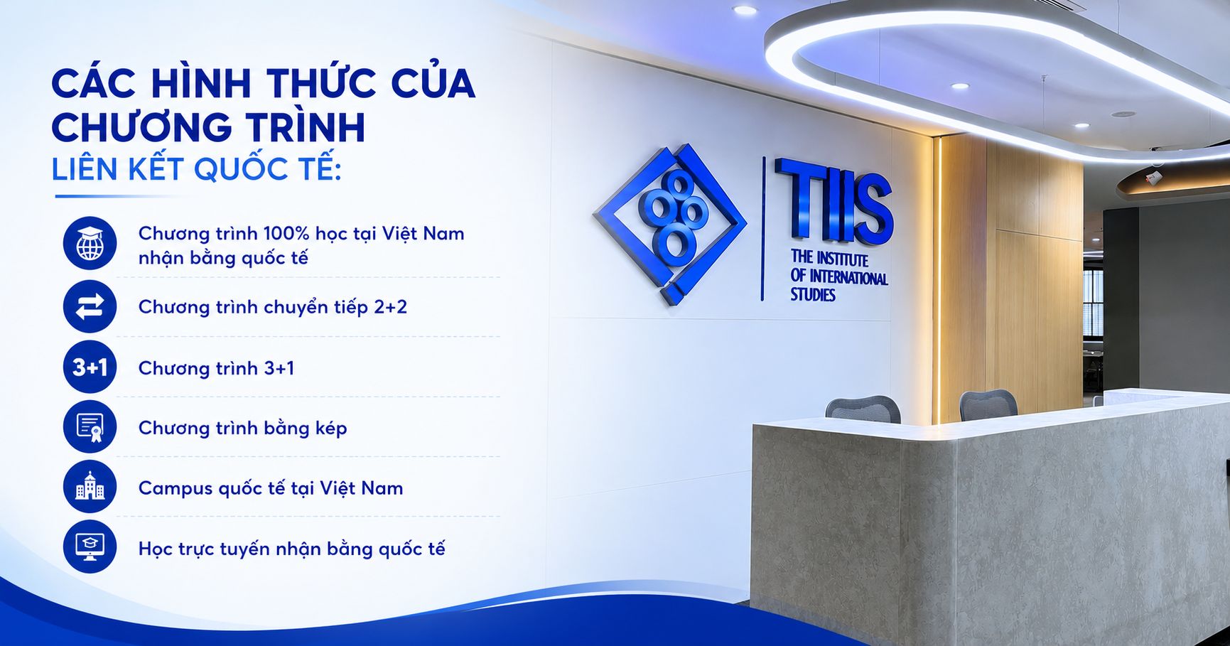 Các hình thức của chương trình liên kết quốc tế