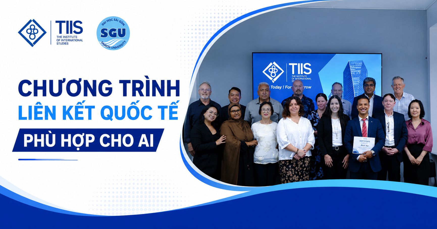 Chương trình liên kết quốc tế phù cho ai