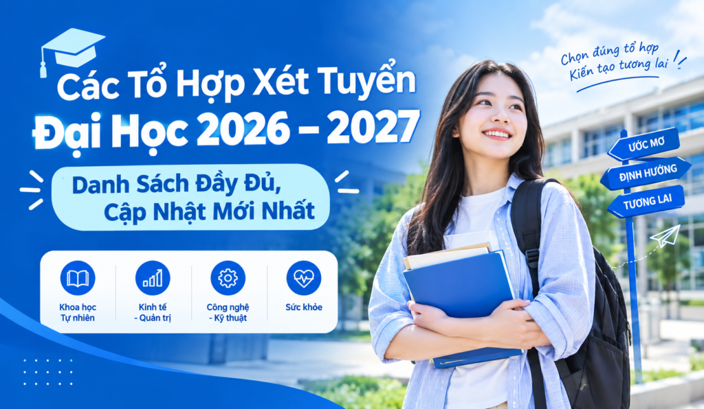 các tổ hợp xét tuyển đại học