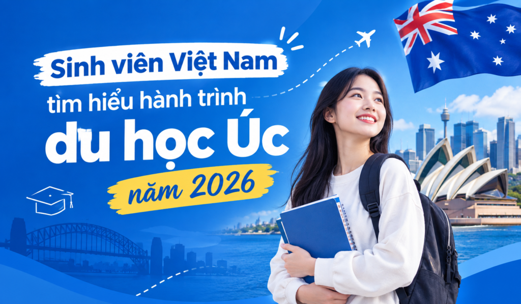 Sinh viên Việt Nam tìm hiểu hành trình du học Úc năm 2026